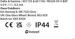 Outwell Gamma Lichtsnoer Kleurenmix 20 Lampen - 2 Meter -Kampeeruitrusting 1067 1900 19aa15c9 8424 4fa5 998b ecaf6a9c140d 1280x960