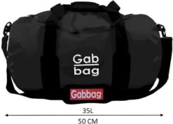Gabbag Travel S 35L Waterdichte Tas - Zwart 7 Gabbag Travel S 35L Waterdichte Tas - Zwart -Kampeeruitrusting 4 0jgr310 100 resultaat