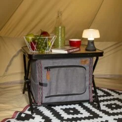 Bo-Camp Sirius Tafellamp Met Kap - Antraciet 8 Bo-Camp Sirius Tafellamp Met Kap - Antraciet -Kampeeruitrusting 900 901 5818822 03