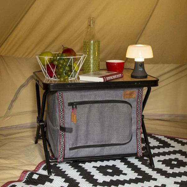 Bo-Camp Sirius Tafellamp Met Kap - Antraciet 5 Bo-Camp Sirius Tafellamp Met Kap - Antraciet - Afbeelding 3