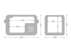 Dometic CFX3 35 Compressor Koelbox - 32 Liter 28 Dometic CFX3 35 Compressor Koelbox - 32 Liter -Kampeeruitrusting cfx3 35