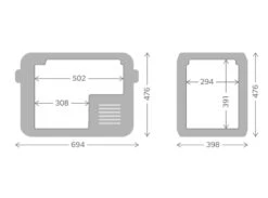 Dometic CFX3 45 Compressor Koelbox - 40 Liter 24 Dometic CFX3 45 Compressor Koelbox - 40 Liter -Kampeeruitrusting cfx3 45