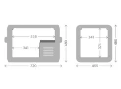 Dometic CFX3 55IM Compressor Koelbox - 53 Liter 26 Dometic CFX3 55IM Compressor Koelbox - 53 Liter -Kampeeruitrusting cfx3 55im