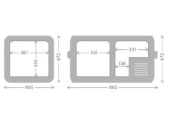 Dometic CFX3 75 Beschermhoes -Kampeeruitrusting cfx3 75