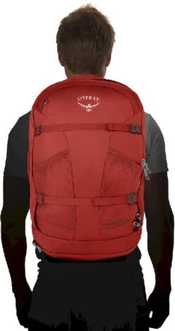 Osprey Farpoint Backpack - 40 Liter- Zwart -Kampeeruitrusting osprey farpoint 40 zwart 4