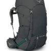 Osprey Renn Backpack - 65 Liter - Donkergrijs -Kampeeruitrusting osprey renn 65 grijs 3