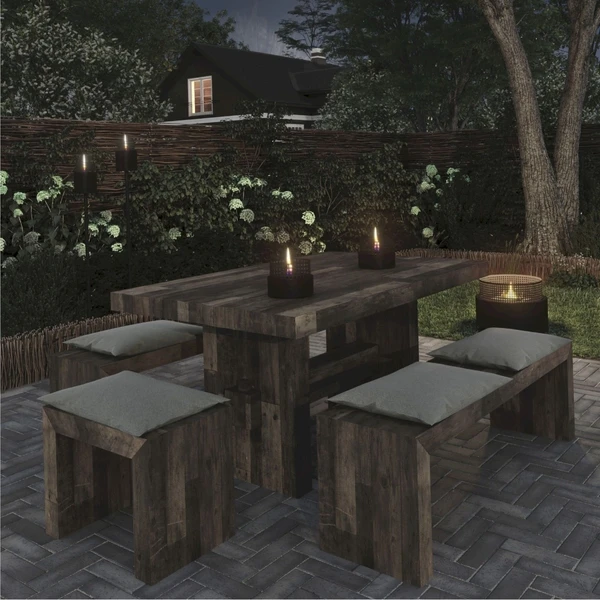 Tenderflame Paarl 18 Tafelhaard - Zwart 4 Tenderflame Paarl 18 Tafelhaard - Zwart - Afbeelding 2