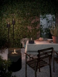 Tenderflame Paarl 18 Tafelhaard - Zwart 7 Tenderflame Paarl 18 Tafelhaard - Zwart -Kampeeruitrusting paarl 18 metal sfeer 3 op maat